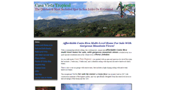 Desktop Screenshot of casavistatropical.com